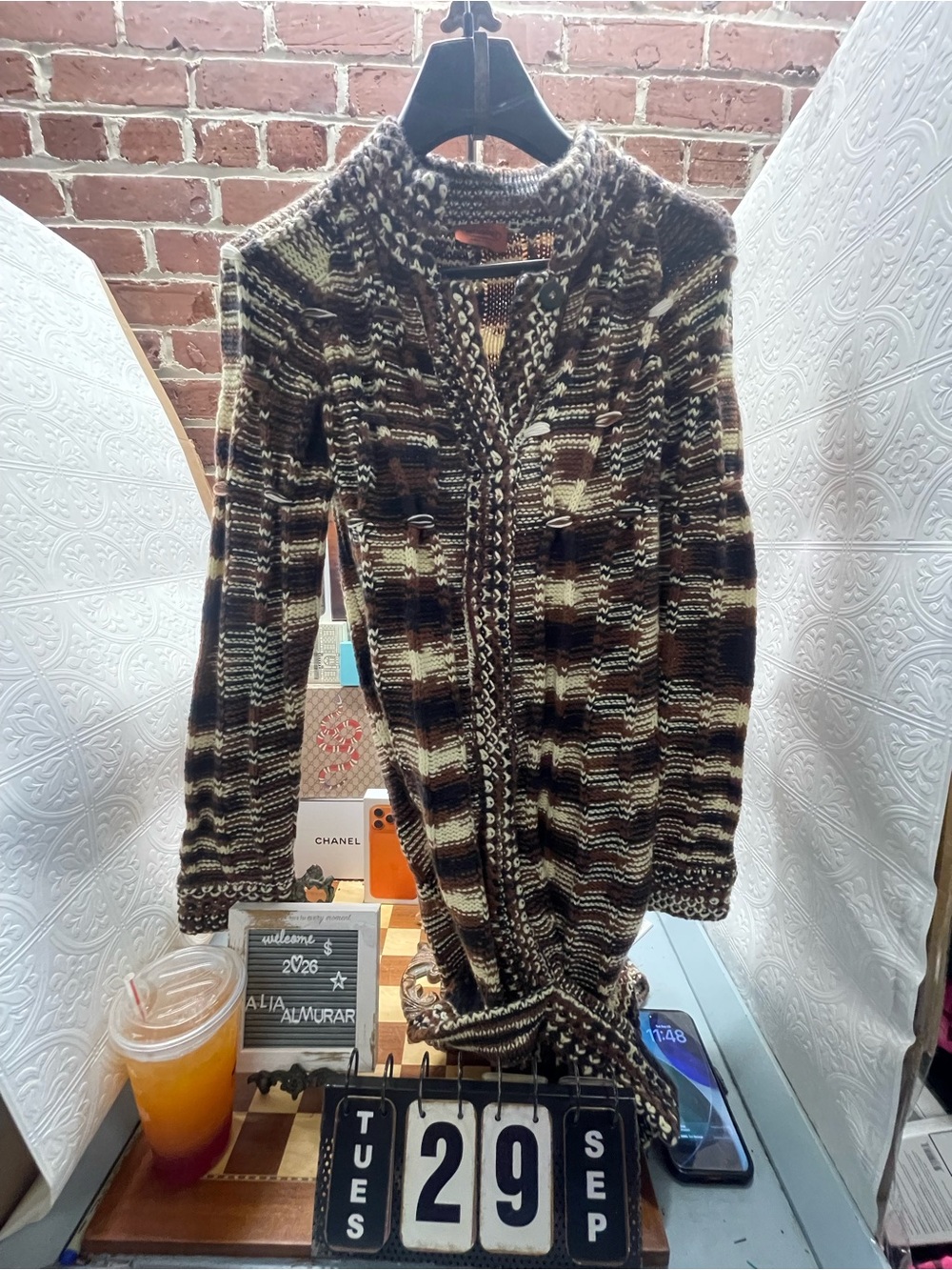 vintage Missoni knitted cardigan cashmere